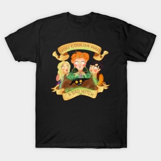 You Coulda Had A Bad Witch - Halloween T-Shirt -  Hocus Pocus Halloween Costume Gift - New Fall shirt | | Could Of Had A Bad Witch T-Shirt